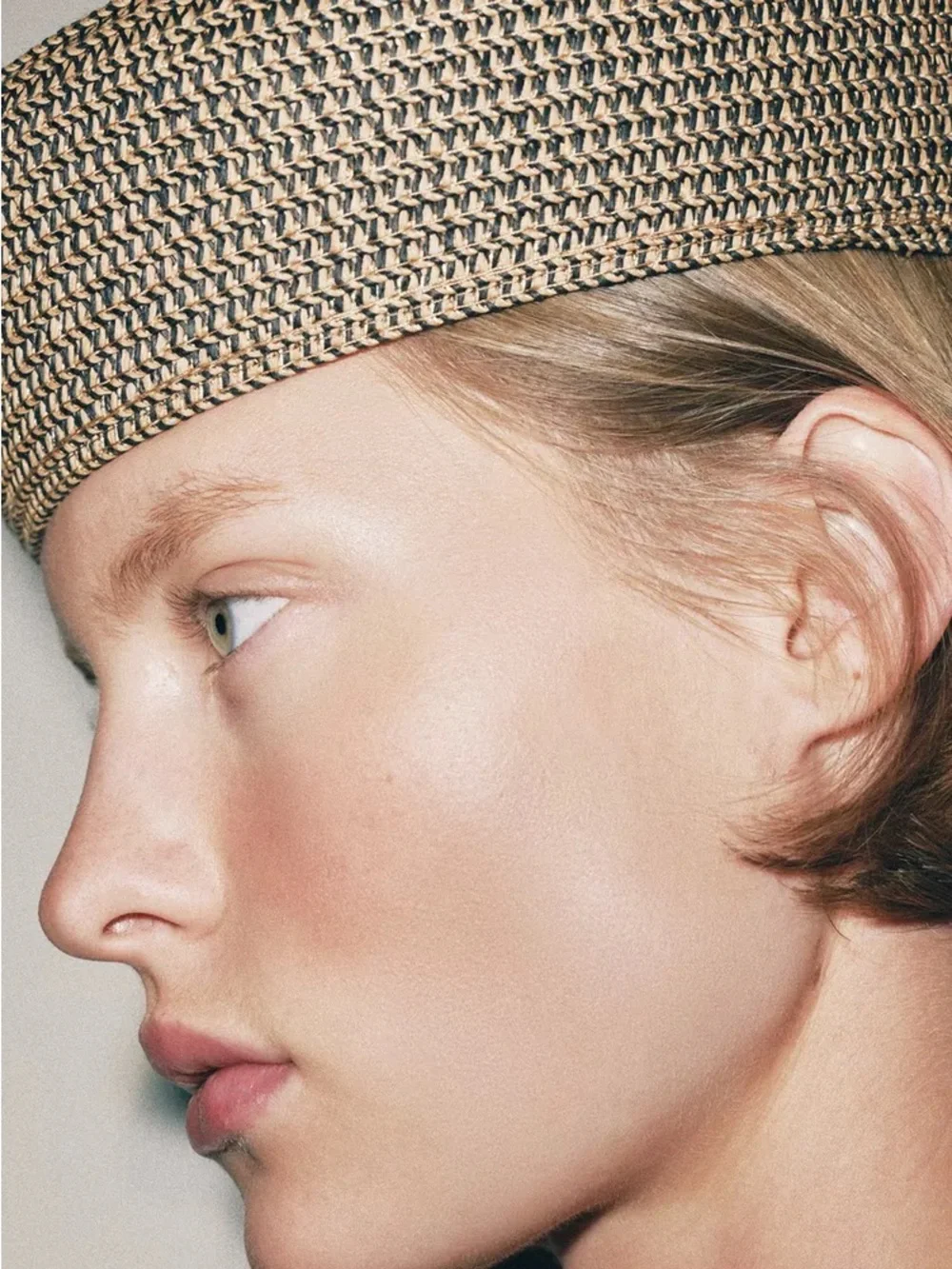 Zara combination skullcap